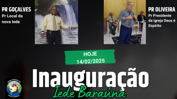 Inauguração Iede Baraúna